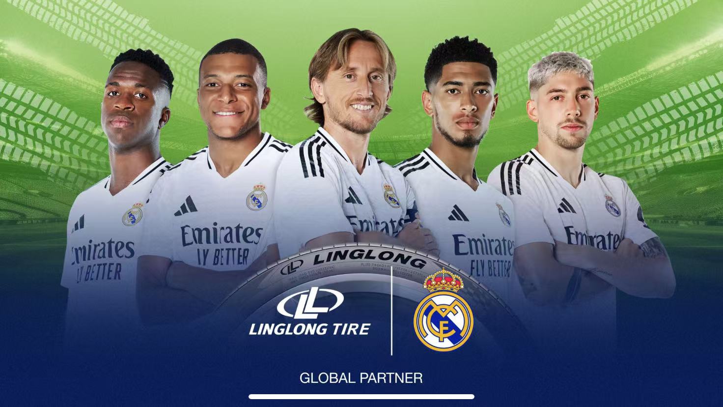 Linglong Tire secara rasmi menjadi rakan kongsi global Real Madrid